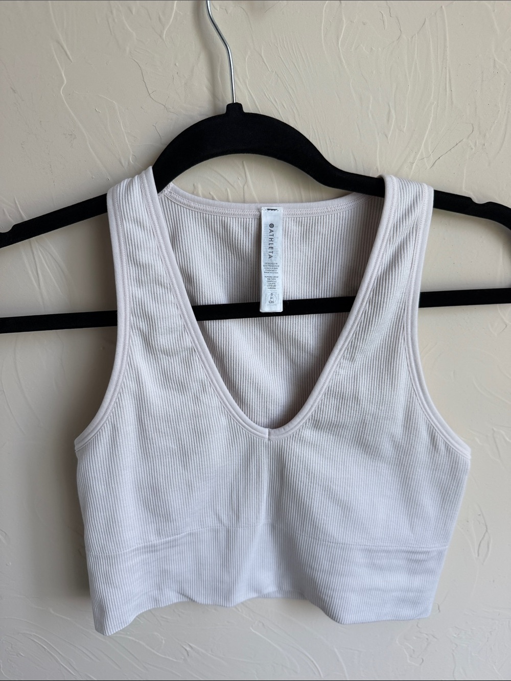 Athleta Aurora Crop Rib Tank